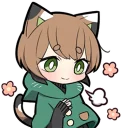 😌 emoji Tortoiseshell Kitten (2) Telegram sticker 15 of 120