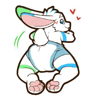 🍑 emoji Frost Bun Telegram sticker 24 of 25