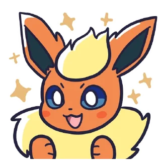 ✨ emoji Eeveelutions Telegram sticker 14 of 100