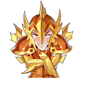 😈 emoji Saint Seiya Telegram sticker 10 of 34