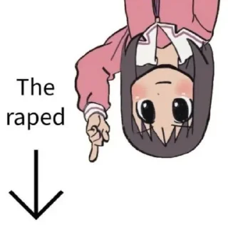 Sticker from Rape Pack