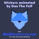 ℹ emoji Foxx Fr33ZE Animated Telegram sticker 18 of 18