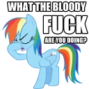 😒 emoji My little pony Telegram sticker 12 of 16