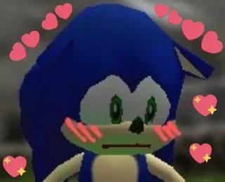 😳 emoji Memes sonic @Caiqu33 Telegram sticker 16 of 27