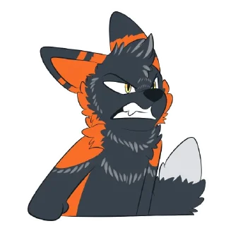 😡 emoji Asa Telegram sticker 8 of 48