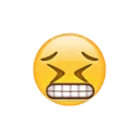 😣 emoji emoji Telegram sticker 24 of 84