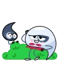 👙 emoji Ying & Yang - @Awastick_maydroid Telegram sticker 17 of 20