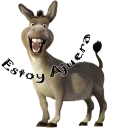 🤠 emoji Shrek Donkey Telegram sticker 11 of 11