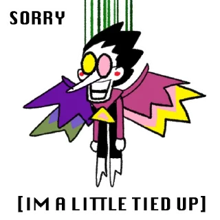 Sticker from Spamton