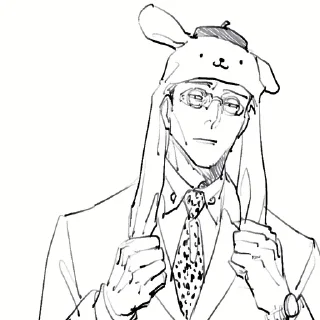 ◽️ emoji Nanami Kento | @Toji_sama Telegram sticker 12 of 65
