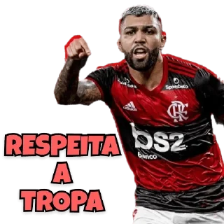 🔴 emoji Flamengo Telegram sticker 19 of 94