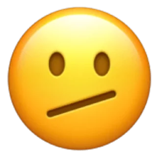 🫤 emoji iPhone: @elbek_jasurbekovich2 Telegram sticker 12 of 12