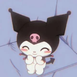 🍒 emoji @CHUWPACUPS KUROMI&MELODY Telegram sticker 12 of 50