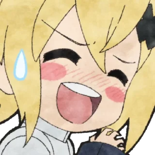😅 emoji Senki Zesshou Symphogear Telegram sticker 13 of 82