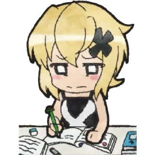 😮‍💨 emoji Senki Zesshou Symphogear Telegram sticker 15 of 82