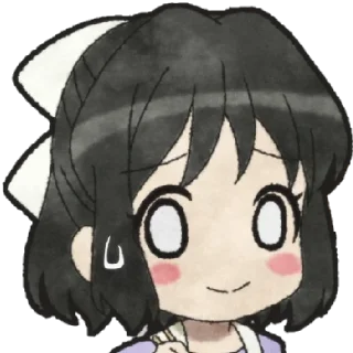 😐 emoji Senki Zesshou Symphogear Telegram sticker 8 of 82