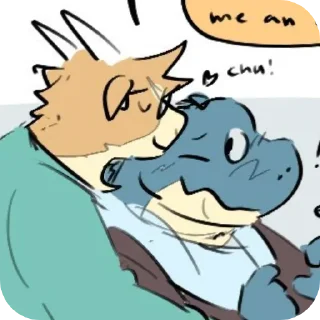 😙 emoji More Duncan & Eddie Telegram sticker 13 of 67