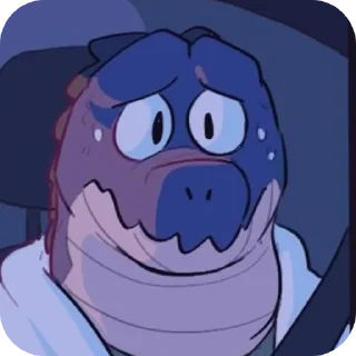 😕 emoji More Duncan & Eddie Telegram sticker 14 of 67