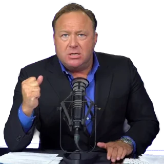 😬 emoji BASED ALEX JONES Telegram sticker 21 of 77