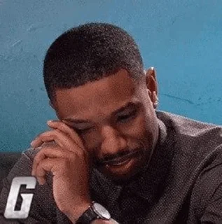 💫 emoji 💫Michael B Jordan『@Golden_Sticker』 Telegram sticker 3 of 50