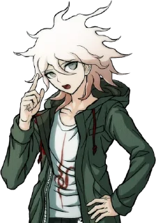 Sticker from Nagito Komaeda @BigRedRidingHood