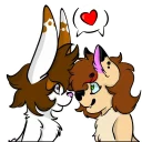 ❤ emoji Vanila Telegram sticker 8 of 17