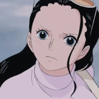 💐 emoji Nico Robin [by :@PlacestickersEdit] Telegram sticker 9 of 18