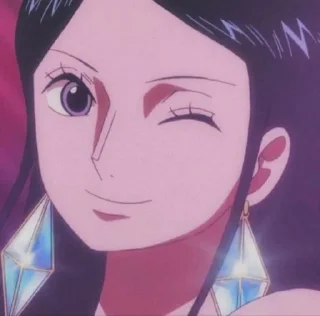 💐 emoji Nico Robin [by :@PlacestickersEdit] Telegram sticker 5 of 18