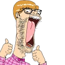 👍 emoji /pol/ Telegram sticker 15 of 120