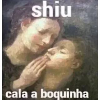 🤫 emoji Arte Clássica @igorpandy [Igor Kamandukaia] Telegram sticker 22 of 77