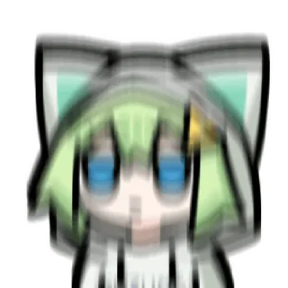 Sticker from 会动的绿猫 @SuzumeOfficial