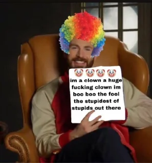 🤡 emoji clown circus Telegram sticker 17 of 58