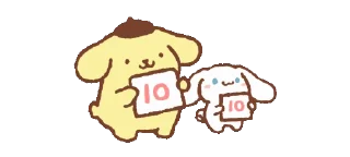 Sticker from pompompurin