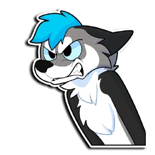 😤 emoji Ice Telegram sticker 16 of 18
