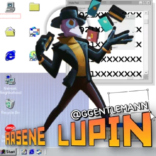 🤑 emoji Arsene Lupin | @ggentlemann Telegram sticker 9 of 14