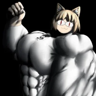 💪 emoji NECO ARC Telegram sticker 24 of 50