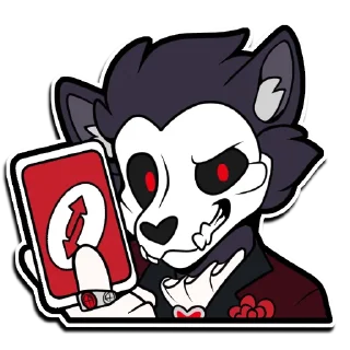 🔁 emoji Bastille the Butler by Scarf Shepherd Telegram sticker 24 of 56