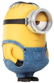 Sticker from minions