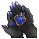 Sticker from Furry Magic the Gathering