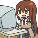 Sticker from Steins;Gate