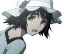 😨 emoji Steins;Gate Telegram sticker 21 of 38