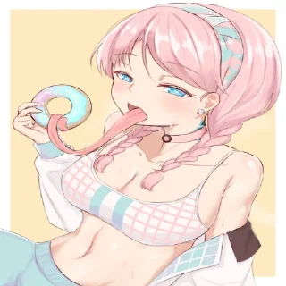 🍩 emoji se roubar me deu a bunda... Telegram sticker 4 of 9