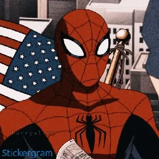 🧐 emoji Spider-Man Telegram sticker 11 of 120