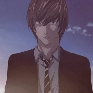 📓 emoji • Light Yagami • |  @Vihan_V Telegram sticker 12 of 54