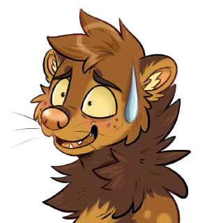 😰 emoji Pixel Telegram sticker 6 of 28