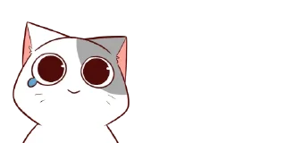 🥲 emoji Chaotic Pus - @MiniiStickers Telegram sticker 19 of 30