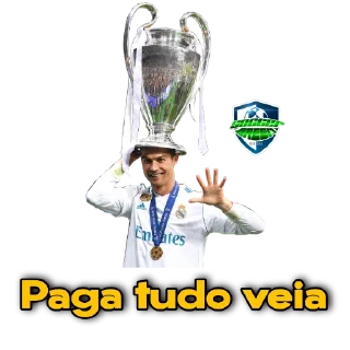 ⚽️ emoji CR7 Telegram sticker 10 of 29