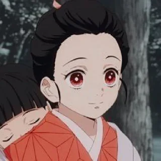 😔 emoji Nezuko Telegram sticker 7 of 10