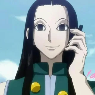 ⛓ emoji `Illumi Zoldyck🕸 @Grayic Telegram sticker 5 of 41