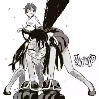 👍 emoji Nagatoro Stickers Telegram sticker 6 of 15